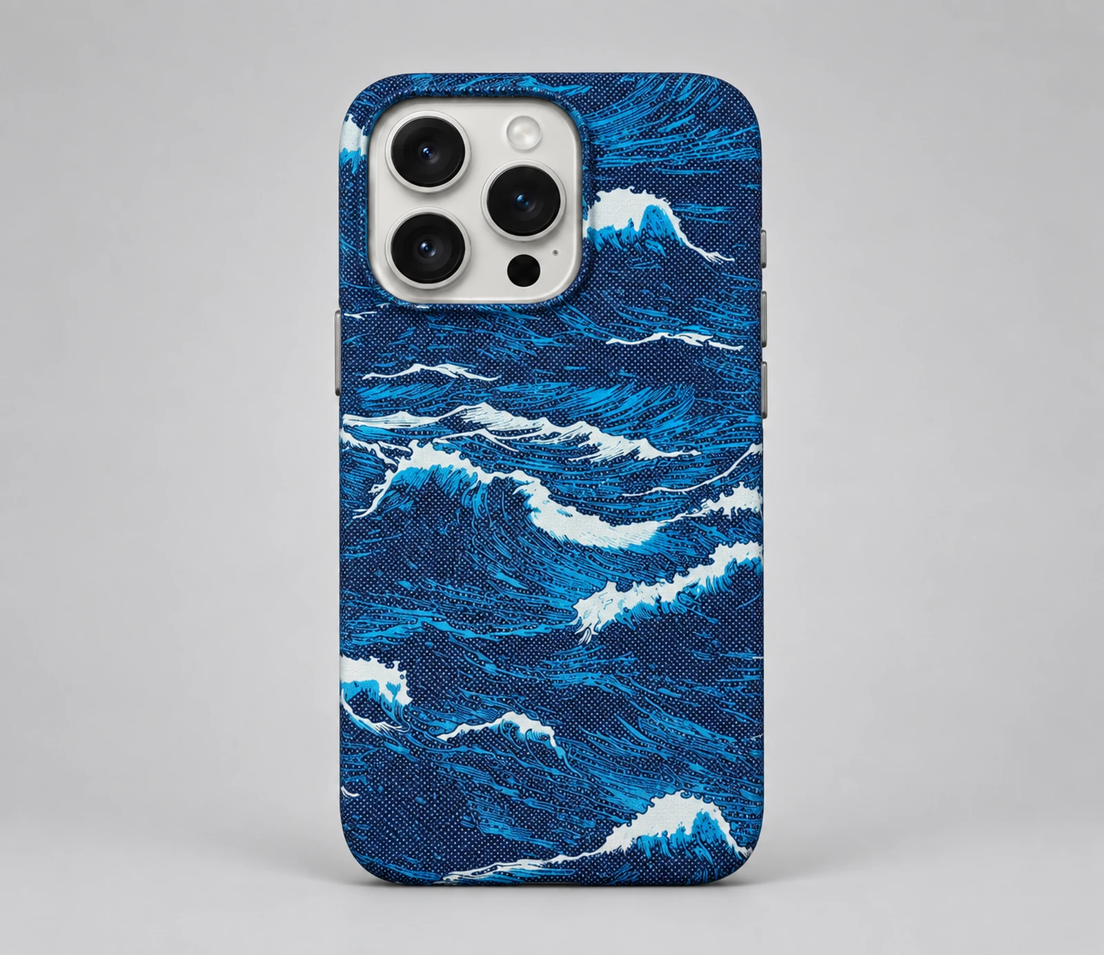 VAULN ლურჯი ტალღის ქეისი iPhone 16 Pro-ისთვის — ძირითადი ხედი