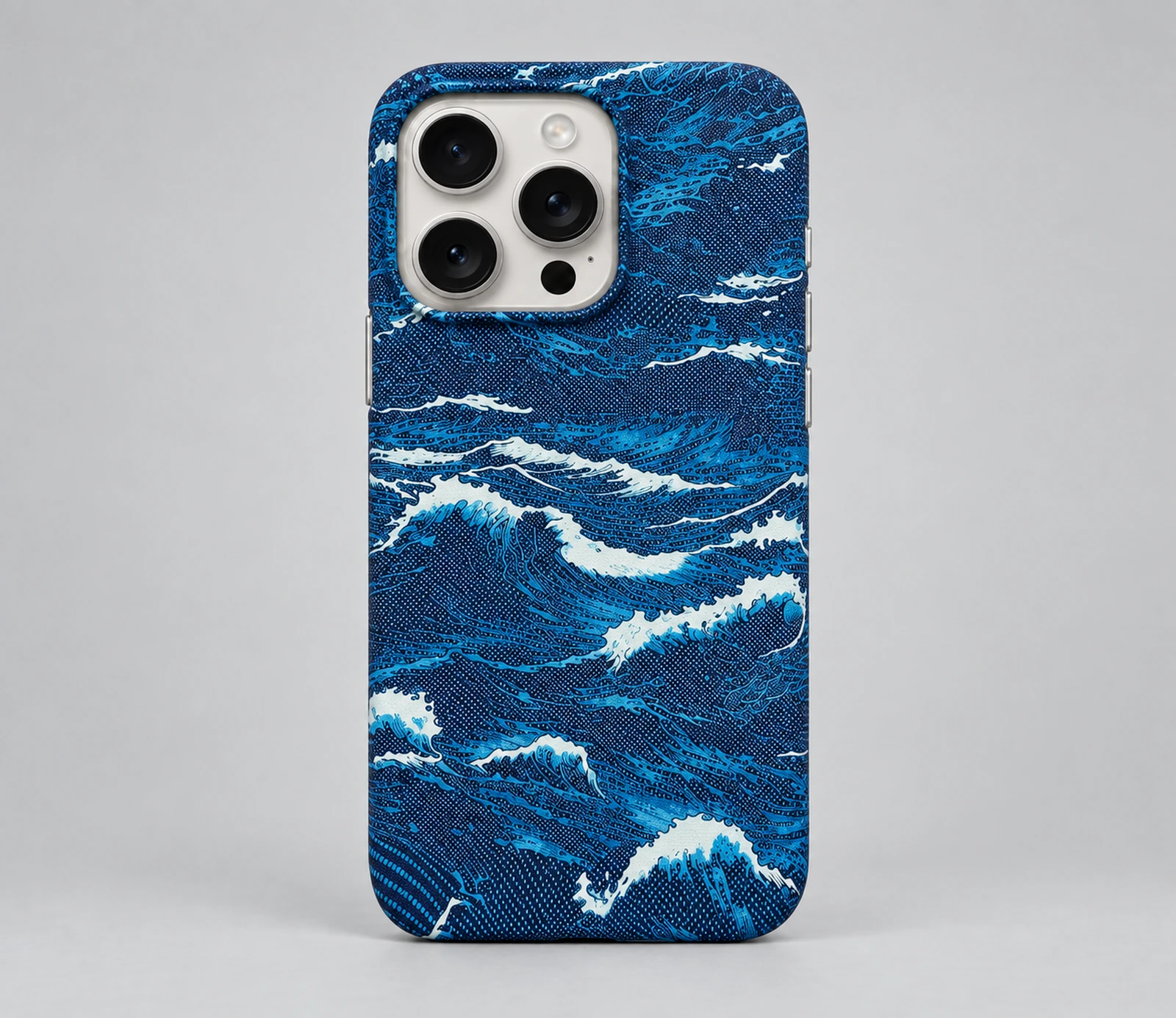VAULN ლურჯი ტალღის ქეისი iPhone 16 Pro Max-ისთვის — ძირითადი ხედი