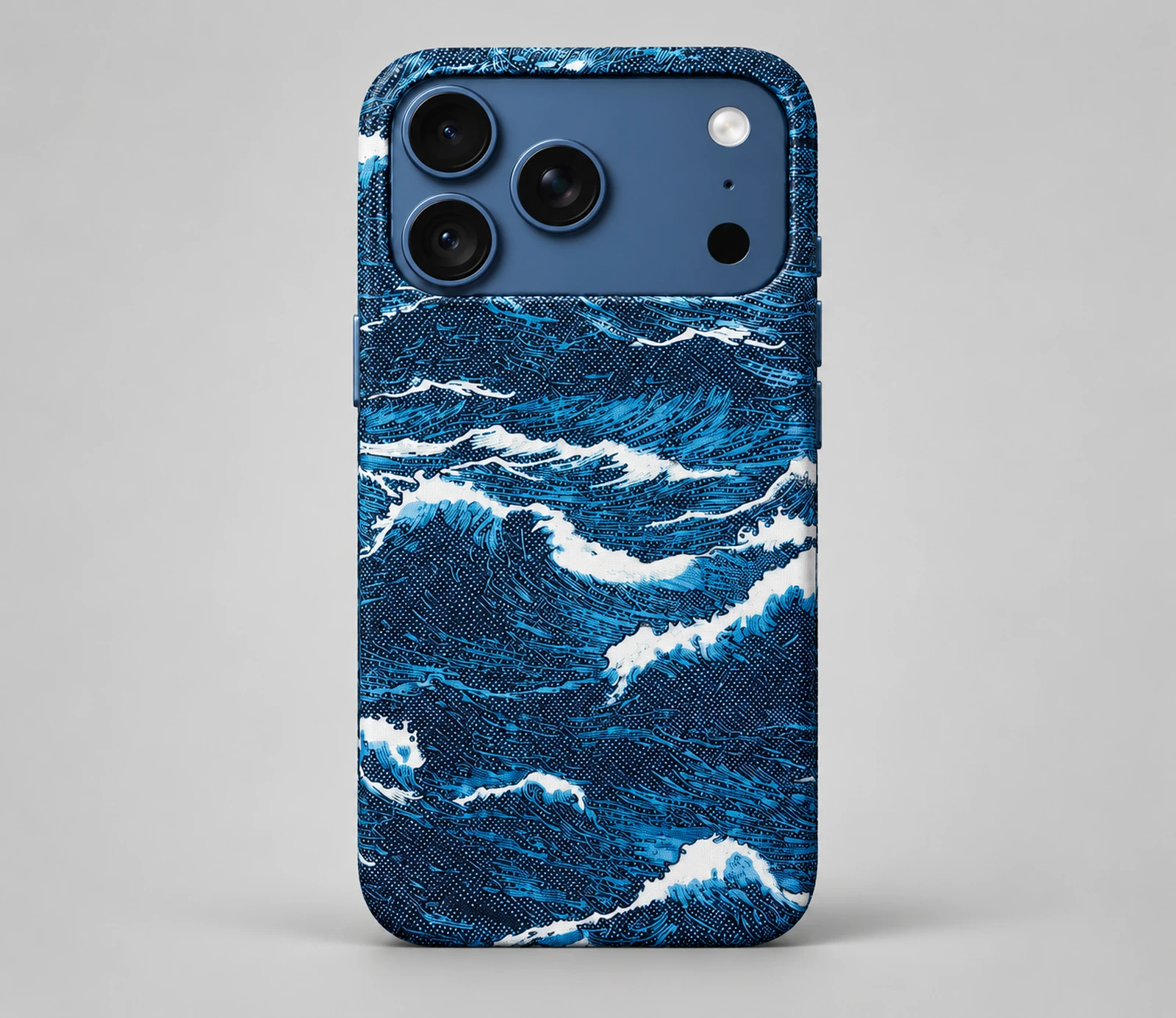 VAULN ლურჯი ტალღის ქეისი iPhone 18 Pro Max-ისთვის — ძირითადი ხედი